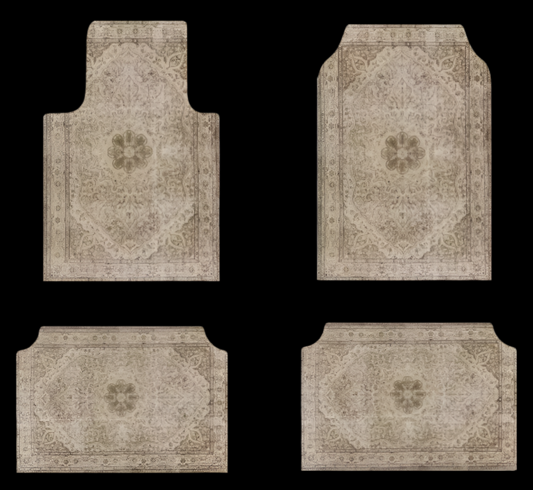 Lazur Persian Rug Mat