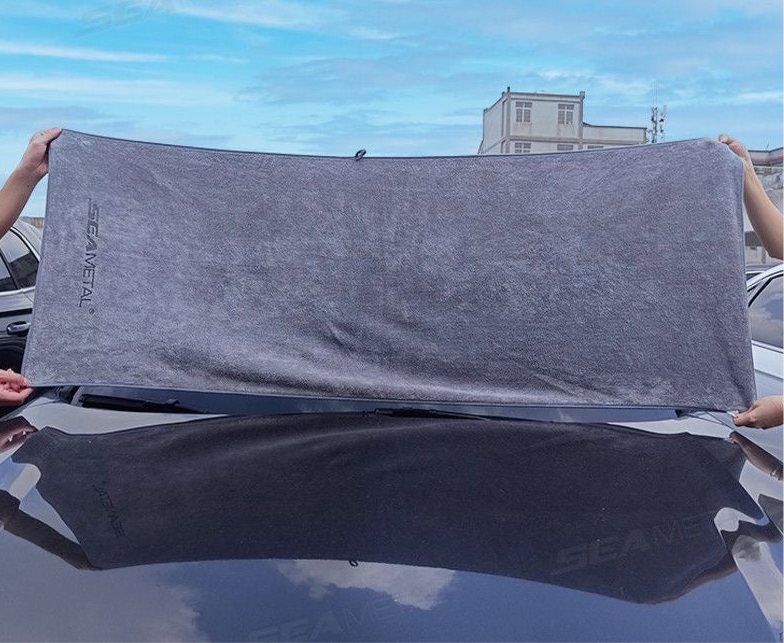 SEAMETAL Extra Large Car Wash Microfiber Towel – Car Detailing & Cleaning