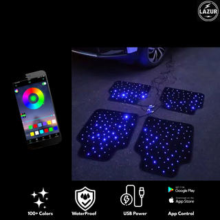 Lazur StarLite – Fiber Optic LED Car Mats