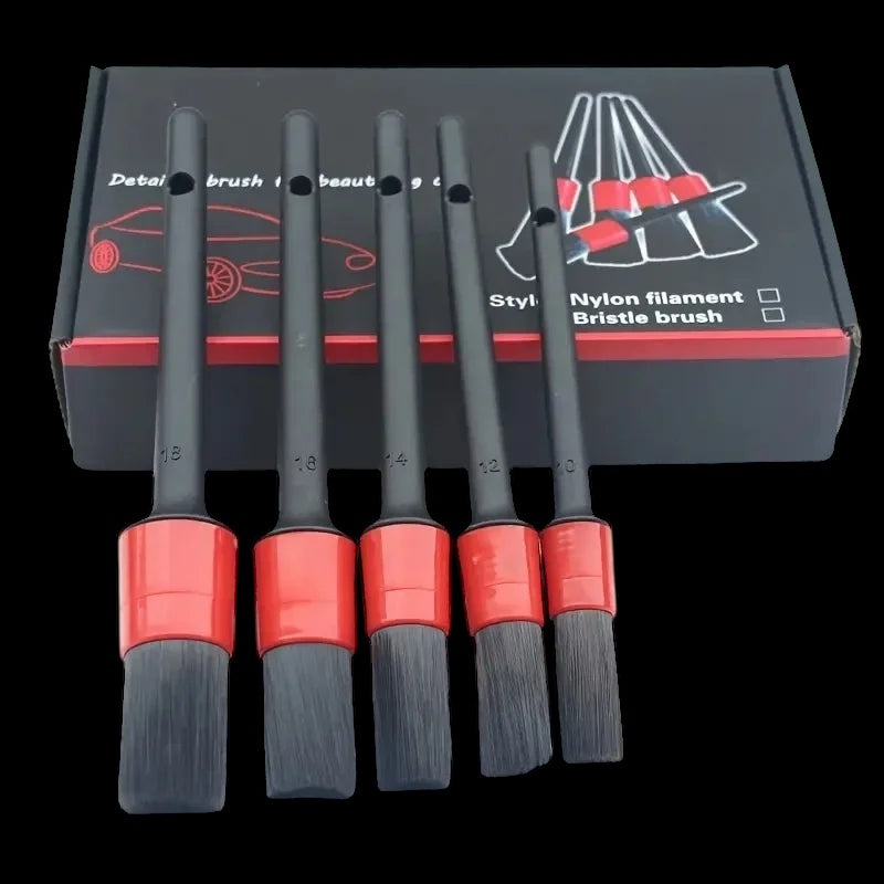 Lazur Detailing Brush Set – Precision Cleaning for Dashboard, Vents & Wheels