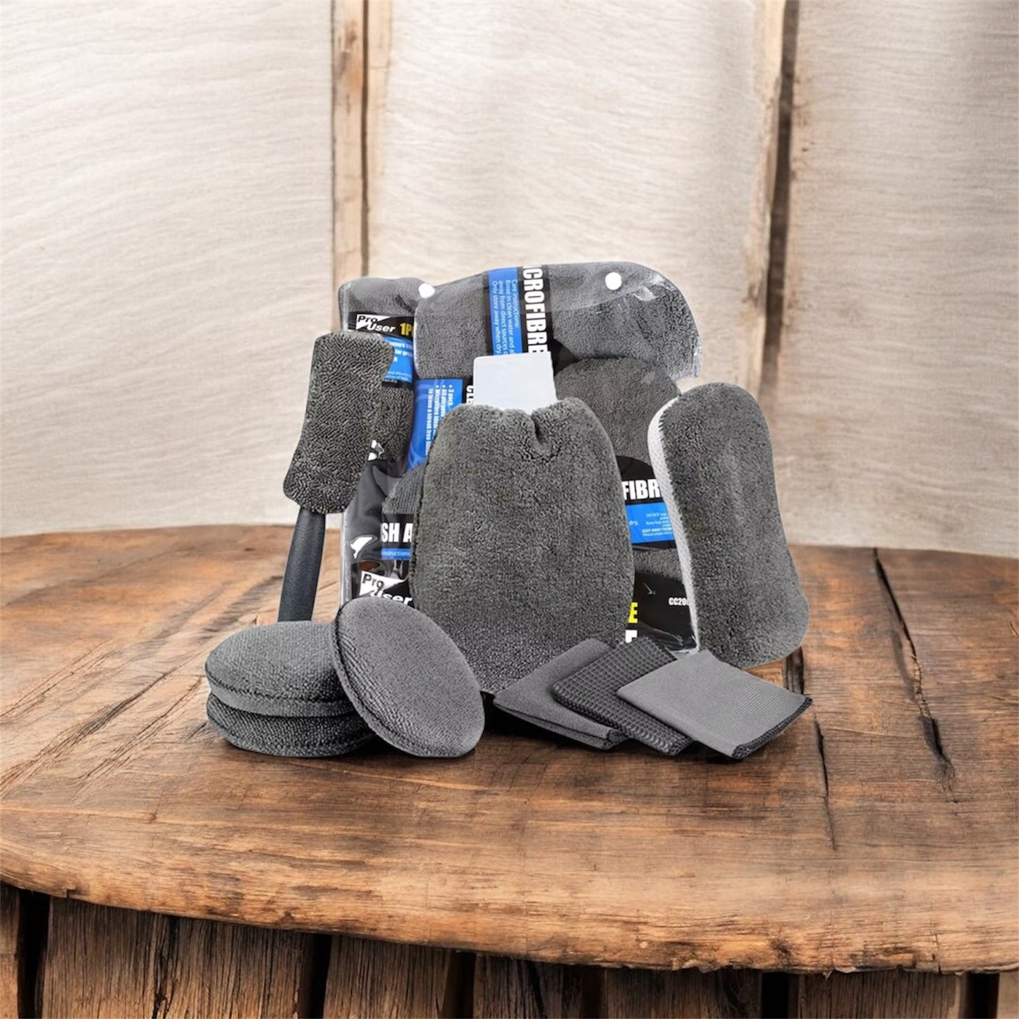 Lazur CleanKit – 9-Piece Car Detailing Set